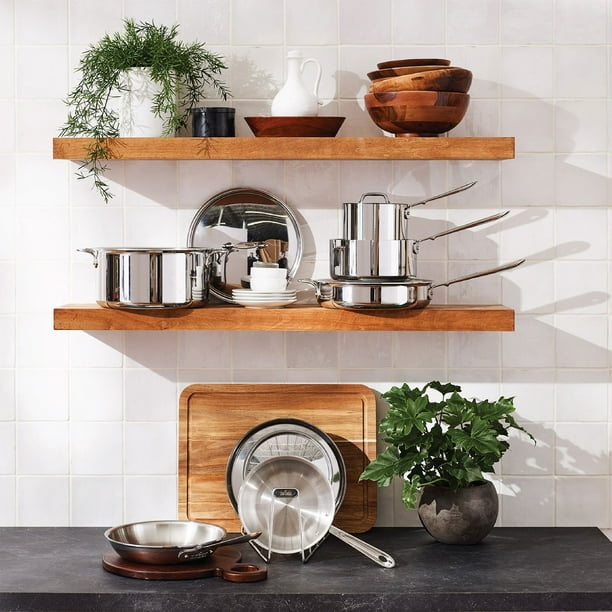 All-Clad D3 Stainless 3-Ply Bonded 8-Piece Cookware Set - Samsclub.com