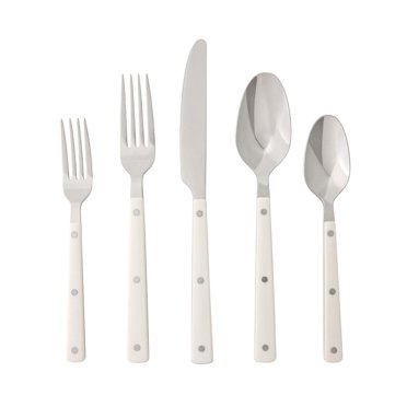 Member's Mark 20-Piece Colored Handle Flatware Set, 18/10 Stainless Steel