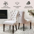 thumbnail image 2 of Milano Velvet Dining Chair, 2 of 10