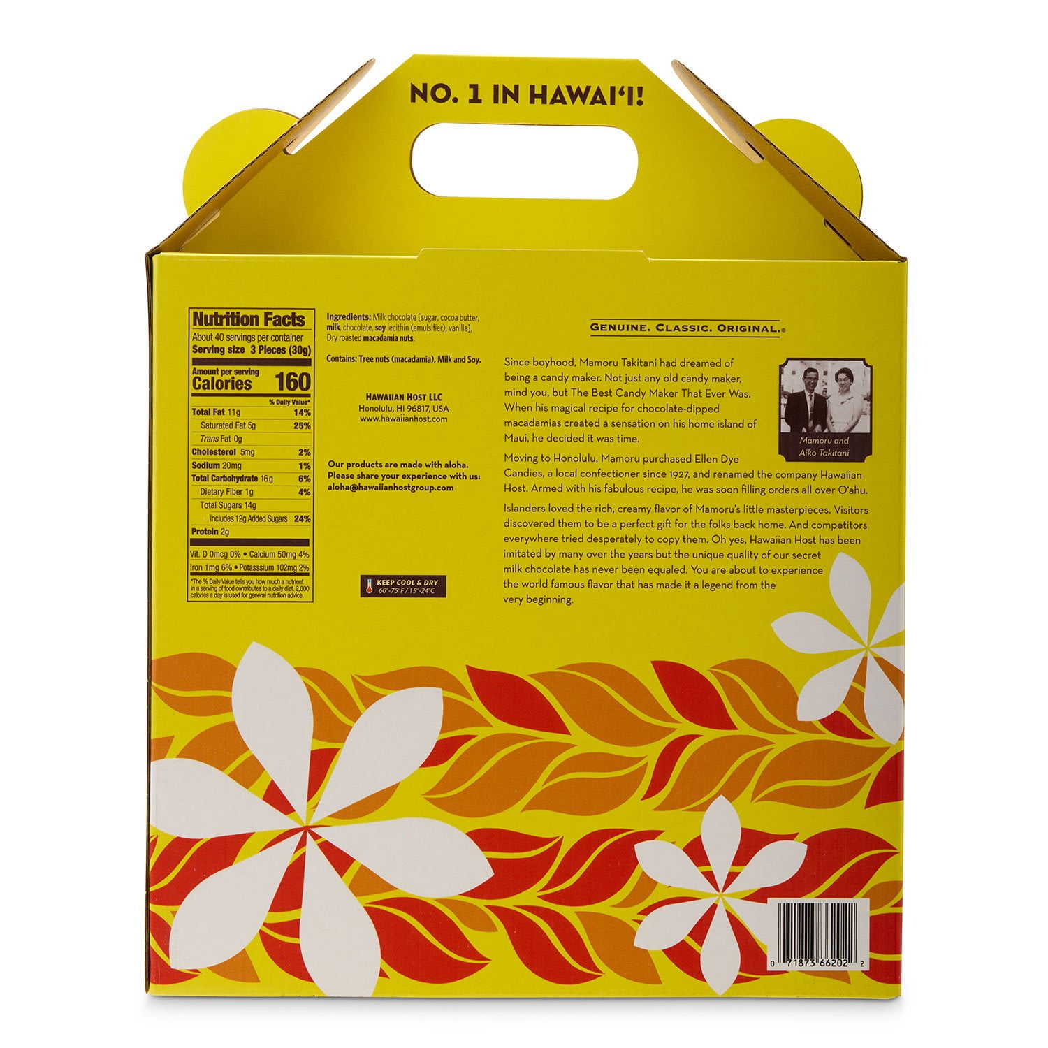 Hawaiian Host Island Macs Tiare 10 pk. - Samsclub.com