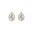thumbnail image 2 of Lab Created Fancy Cut Diamond Stud Earrings in 14K Gold, 2 of 6
