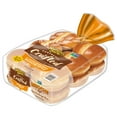 thumbnail image 2 of Nature's Own Perfectly Crafted Brioche Style Hamburger Buns 12 ct., 2 of 7