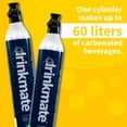 thumbnail image 3 of Drinkmate CO2 Refill Carbonator Cylinders 60L (14.5 oz), 2-Pack, 3 of 3
