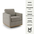 thumbnail image 2 of Member's Mark Modern Classic Fabric Swivel Chair, Assorted Colors, 2 of 9