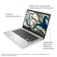 thumbnail image 3 of HP 14" Full HD Chromebook - Intel Pentium Silver N5030 - 4GB Memory - 64GB eMMC - 2nd Year Care Pack Warranty - Chrome OS, 3 of 8
