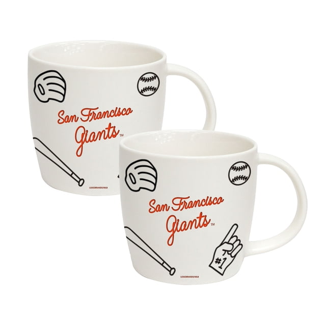 Logo Brands San Francisco Giants 18oz Playmaker Mug Bundle