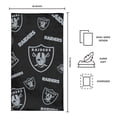thumbnail image 5 of Logo Brands Las Vegas Raiders 38"x72" Beach Towel, 5 of 5