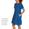 thumbnail image 4 of Gap Women's Short Sleeve Tiered Dress, 4 of 7