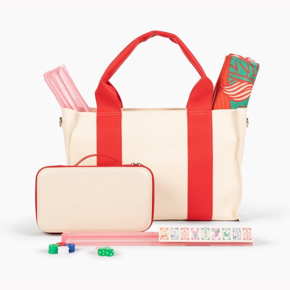 Deluxe Acrylic Lunar New Year Mahjong Starter Kit