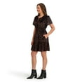 thumbnail image 5 of French Connection Women's Velvet Mini Dress, 5 of 11
