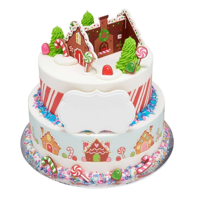 Christmas Two-Tier Cake