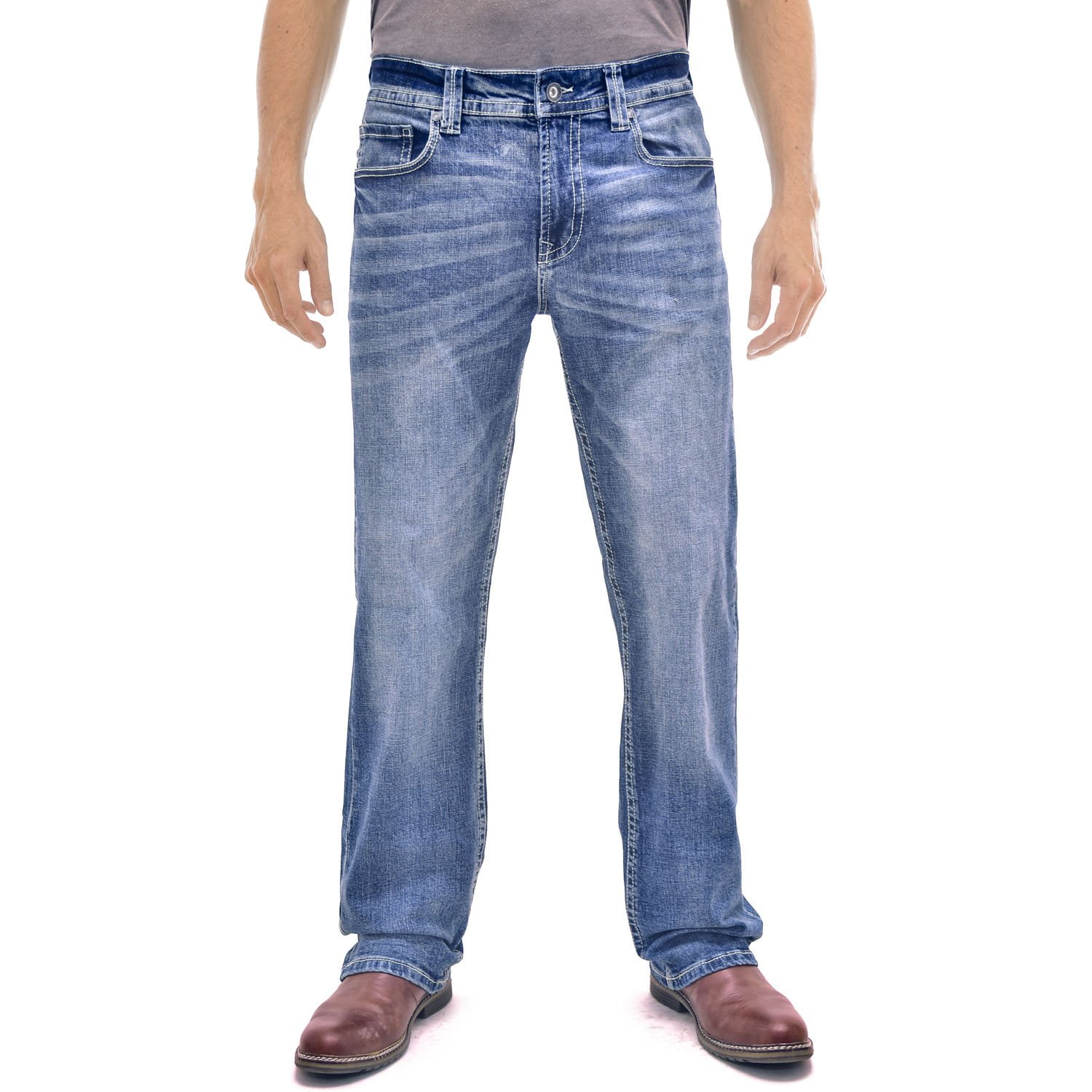 Axel Men's Slim Boot Fit Denim Jean – Medium Wash - Samsclub.com