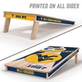thumbnail image 2 of YouTheFan West Virginia Mountaineers 2'x4' Cornhole Board Set, 2 of 6