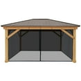 thumbnail image 1 of Yardistry Meridian Gazebo Mesh Kit, Choose Size, 1 of 8