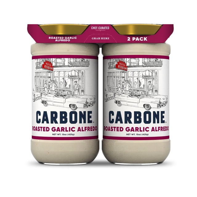 Carbone Fine Foods Roasted Garlic Alfredo Sauce, 30 oz., 2 pk.
