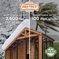 thumbnail image 5 of Backyard Discovery 7' x 5' Cedar Wood and Galvanized Steel Animal Enclosure with Feeding Door, 5 of 16