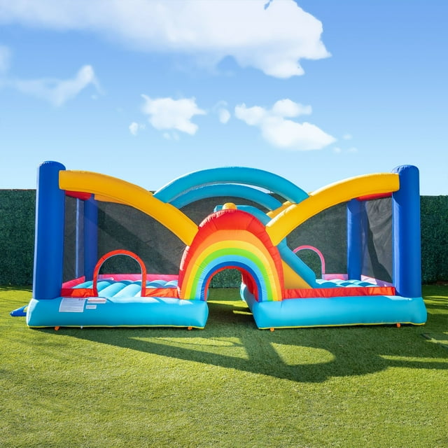Rainbow Bounce House