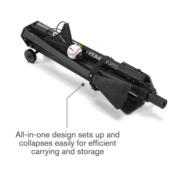 SKLZ Zip-N-Hit Baseball Batting Trainer, black