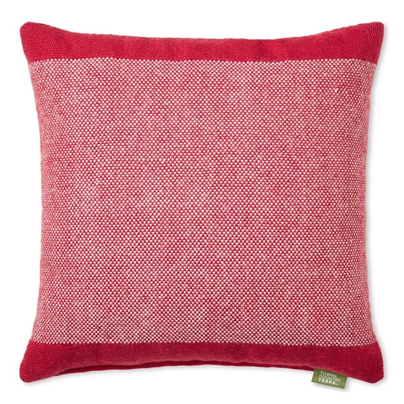 Town & Country Terra Alara Solid Border Decorative Pillow