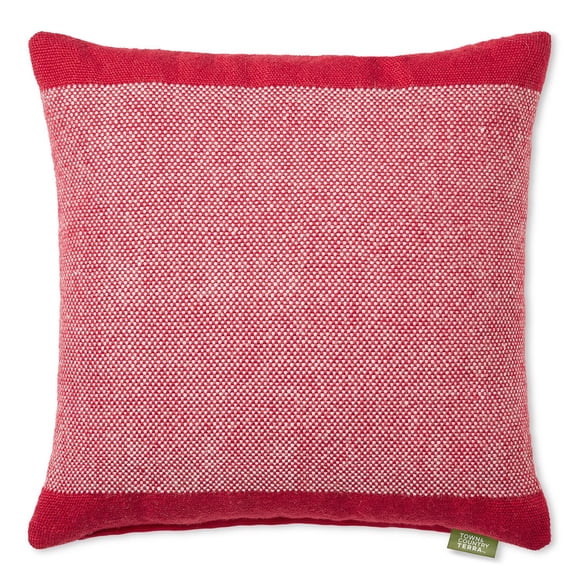 Town & Country Terra Alara Solid Border Decorative Pillow
