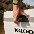 thumbnail image 13 of Igloo 54 QT Marine Ultra Ice Chest Cooler, White and Gray, 13 of 14