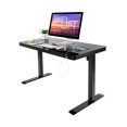 thumbnail image 1 of Seville Classics airLIFT Electric Tempered Glass Height Adjustable Desk, 48" x 24", 1 of 14