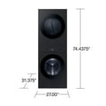 thumbnail image 3 of Samsung Bespoke 4.6 cu. ft. Single Unit AI Laundry Hub Washer and 7.6 cu. ft. Electric Dryer, 3 of 9