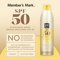 thumbnail image 7 of Member's Mark Sunscreen Spray, SPF 50, 9.1 oz., 3 pk., 7 of 12