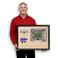 thumbnail image 4 of YouTheFan Kansas State Wildcats 25-Layer Football Stadium View 3D Wall Art, 4 of 5
