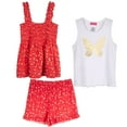 thumbnail image 4 of Zunie Girls 3-Piece Short Set, 4 of 5