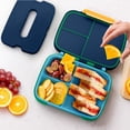 thumbnail image 2 of Ello Benni Kids Bento Lunch Box with Carry Handle & Ice Pack, 2 of 6
