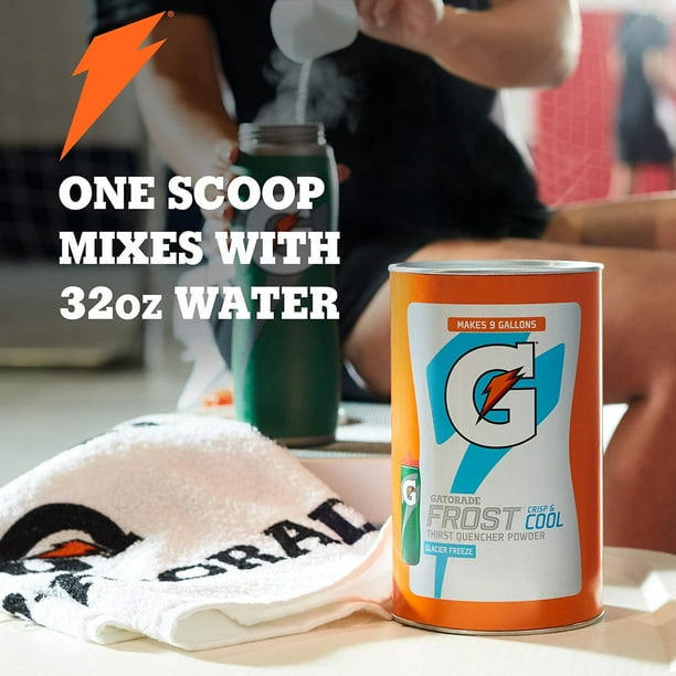Gatorade Frost Thirst Quencher Powder, Glacier Freeze 76.5 oz