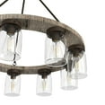 thumbnail image 7 of Hunter Devon Park with Clear Glass Chandelier Ceiling Light Fixture, 7 of 9