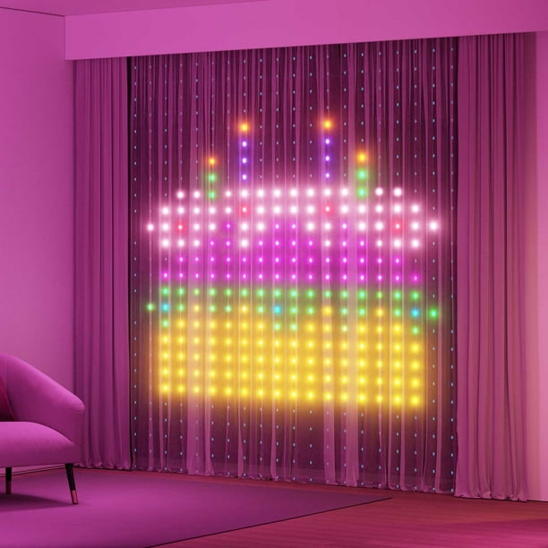 Govee 4.9ft. RGBIC Smart Curtain Lights - Samsclub.com