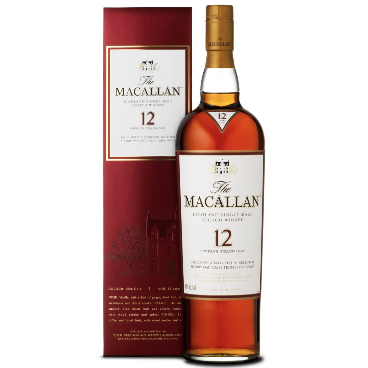 The Macallan 12 Year Old Scotch Whisky, 750 ml - Samsclub.com