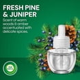 thumbnail image 4 of Air Wick Plug In Scented Oil Air Freshener, Holiday Fresh Pine & Juniper, 1 Warmer + 6 Refills, 4 of 9