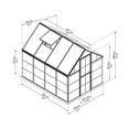 thumbnail image 9 of Palram Canopia 6' x 8' Hybrid Greenhouse, 9 of 9