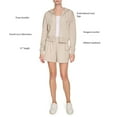thumbnail image 3 of DKNY Women's Terry Zip Front Jacket, 3 of 6