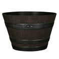 thumbnail interactive-video image 1 of Member's Mark 22" Wine Barrel Planter, 1 of 9