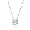 thumbnail image 4 of Lab Created Solitaire Diamond Pendant Necklace in 18K Gold, 4 of 7