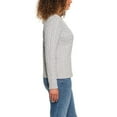thumbnail image 2 of Lands' End Women's V-Neck Cable Sweater, 2 of 5