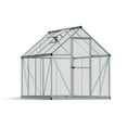 thumbnail image 1 of Palram - Canopia Nature 6' x 8' Greenhouse - Silver Frame - Twin-Wall, 1 of 9
