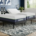 thumbnail image 1 of GhostBed Medium Hybrid Mattress and Adjustable Base Set, 1 of 10
