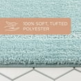 thumbnail image 4 of Town & Country Everyday Ultra Plush Solid Tufted Border Bath Mat 20"x32", 4 of 10