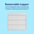 thumbnail image 5 of Graco Olivia 3 Drawer Chest with Topper, Choose Color, 5 of 9