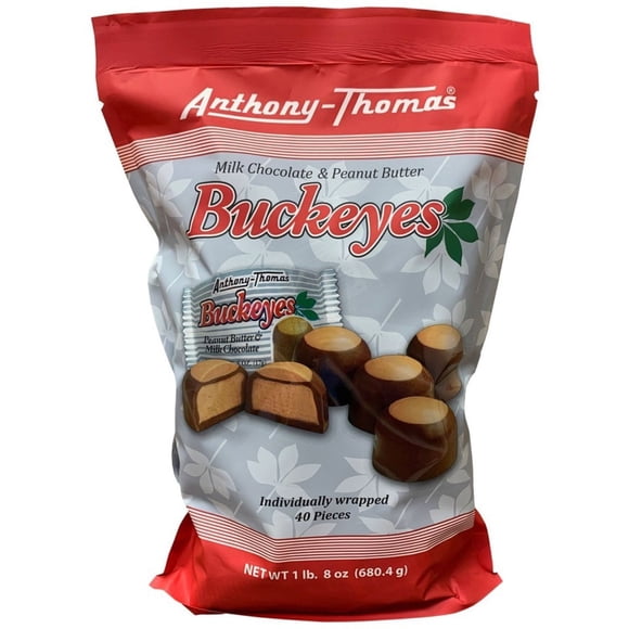 Anthony Thomas Milk Chocolate & Peanut Butter Buckeyes, 24 oz.