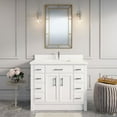 thumbnail image 2 of Studio Bathe Calais 42-inch Bathroom Vanity with Engineered Stone Countertop, 2 of 9