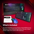 thumbnail image 12 of iBUYPOWER Element Gaming PC Desktop - AMD Ryzen 5 9500F, AMD Radeon RX 9060 8GB, 16GB DDR5 RAM, 1TB NVMe SSD, 12 of 15