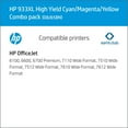 thumbnail image 2 of HP 933XL, (D8J65BN) 3-Pack High-Yield Cyan/Magenta/Yellow Original Ink Cartridges, 2 of 2