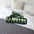 thumbnail image 2 of Logo Brands Le Moyne Dolphins XL Puff Pillow, 2 of 5